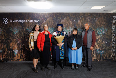 Photo from the TWoA Tainui 2022 Graduations (Mangakotukutuku), held at the Mangakotukutuku Campus, Hamilton, Waikato, New Zealand. Taken: Friday 9 September, 2022. Photo: Mike Walen / KeyImagery Photography. Copyright: © Te Wananga o Aotearoa.