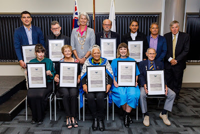 Photo from the 2021 Civic Awards held at Waikato Stadium, Hamilton, New Zealand. Taken: Thursday 8 April 2021.  Photo: Mike Walen / KeyImagery Photography. Copyright: © Hamilton City Council.