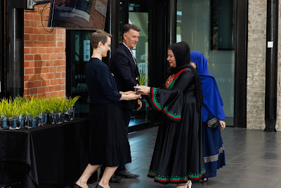 Photo from the HCC NZ Citizenship Ceremony (Morning) held in The Atrium, Wintec/Te Pukenga, Hamilton, Waikato, New Zealand at 10:00am on Monday, 12 February, 2024. Photo: Mike Walen / KeyImagery Photography. Copyright: © Hamilton City Council.