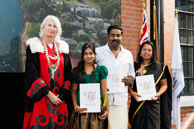 Photo from the HCC NZ Citizenship Ceremony (Morning) held in The Atrium, Wintec/Te Pukenga, Hamilton, Waikato, New Zealand at 10:00am on Monday, 12 February, 2024. Photo: Mike Walen / KeyImagery Photography. Copyright: © Hamilton City Council.
