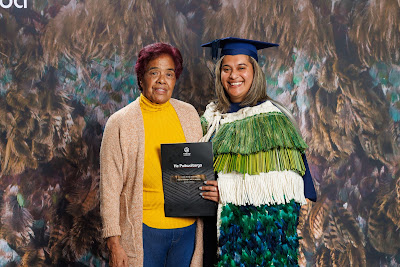 Photo from the TWoA Tainui 2022 Graduations (Mangakotukutuku), held at the Mangakotukutuku Campus, Hamilton, Waikato, New Zealand. Taken: Friday 9 September, 2022. Photo: Mike Walen / KeyImagery Photography. Copyright: © Te Wananga o Aotearoa.