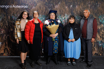 Photo from the TWoA Tainui 2022 Graduations (Mangakotukutuku), held at the Mangakotukutuku Campus, Hamilton, Waikato, New Zealand. Taken: Friday 9 September, 2022. Photo: Mike Walen / KeyImagery Photography. Copyright: © Te Wananga o Aotearoa.