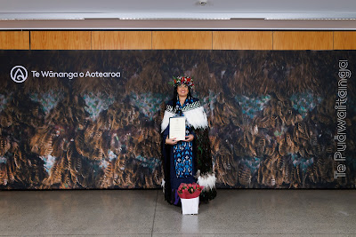 Photo from the TWoA Tāmaki Makaurau 2023 Graduations (Ceremony 5 @ 3pm), held at the Due Drop Events Centre, Manukau, Auckland, New Zealand on Thursday, 8 June, 2023. Photo: Mike Walen / KeyImagery Photography. Copyright: © Te Wānanga o Aotearoa.