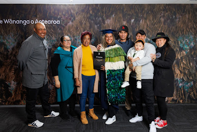 Photo from the TWoA Tainui 2022 Graduations (Mangakotukutuku), held at the Mangakotukutuku Campus, Hamilton, Waikato, New Zealand. Taken: Friday 9 September, 2022. Photo: Mike Walen / KeyImagery Photography. Copyright: © Te Wananga o Aotearoa.