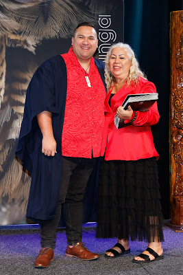 Photo from the TWoA Tainui 2025 Graduations (Ceremony 2 @ 2pm) held at Claudelands Event Centre in Hamilton, Waikato, New Zealand on Tuesday, 29 April, 2025. Photography by Mike Walen / KeyImagery Photography. Copyright: © 2025 Te Wānanga o Aotearoa.