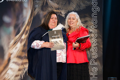 Photo from the TWoA Tainui 2025 Graduations (Ceremony 2 @ 2pm) held at Claudelands Event Centre in Hamilton, Waikato, New Zealand on Tuesday, 29 April, 2025. Photography by Mike Walen / KeyImagery Photography. Copyright: © 2025 Te Wānanga o Aotearoa.