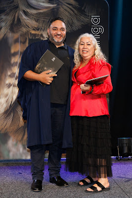 Photo from the TWoA Tainui 2025 Graduations (Ceremony 2 @ 2pm) held at Claudelands Event Centre in Hamilton, Waikato, New Zealand on Tuesday, 29 April, 2025. Photography by Mike Walen / KeyImagery Photography. Copyright: © 2025 Te Wānanga o Aotearoa.