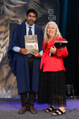 Photo from the TWoA Tainui 2025 Graduations (Ceremony 2 @ 2pm) held at Claudelands Event Centre in Hamilton, Waikato, New Zealand on Tuesday, 29 April, 2025. Photography by Mike Walen / KeyImagery Photography. Copyright: © 2025 Te Wānanga o Aotearoa.