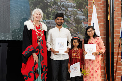Photo from the HCC NZ Citizenship Ceremony 1 (Morning) held at The Atrium, Wintec/Te Pukenga, Hamilton, Waikato, New Zealand at 10:00am on Monday, 11 March, 2024. Photo: Mike Walen / KeyImagery Photography. Copyright: © Hamilton City Council.