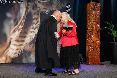 Photo from the TWoA Tainui 2025 Graduations (Ceremony 2 @ 2pm) held at Claudelands Event Centre in Hamilton, Waikato, New Zealand on Tuesday, 29 April, 2025. Photography by Mike Walen / KeyImagery Photography. Copyright: © 2025 Te Wānanga o Aotearoa.