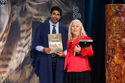 Photo from the TWoA Tainui 2025 Graduations (Ceremony 2 @ 2pm) held at Claudelands Event Centre in Hamilton, Waikato, New Zealand on Tuesday, 29 April, 2025. Photography by Mike Walen / KeyImagery Photography. Copyright: © 2025 Te Wānanga o Aotearoa.