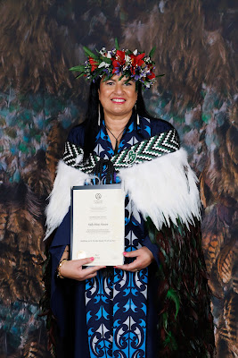 Photo from the TWoA Tāmaki Makaurau 2023 Graduations (Ceremony 5 @ 3pm), held at the Due Drop Events Centre, Manukau, Auckland, New Zealand on Thursday, 8 June, 2023. Photo: Mike Walen / KeyImagery Photography. Copyright: © Te Wānanga o Aotearoa.