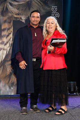 Photo from the TWoA Tainui 2025 Graduations (Ceremony 2 @ 2pm) held at Claudelands Event Centre in Hamilton, Waikato, New Zealand on Tuesday, 29 April, 2025. Photography by Mike Walen / KeyImagery Photography. Copyright: © 2025 Te Wānanga o Aotearoa.