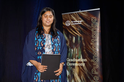 Photo from the TWoA Tainui 2019 Graduations (Ceremony 2),  held at Hamilton Boys' High School, Hamilton, New Zealand. Taken: Wednesday 17 April 2019. Photo: Mike Walen / KeyImagery Photography. Copyright: © Te Wānanga o Aotearoa.