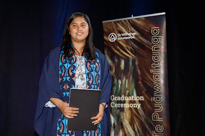 Photo from the TWoA Tainui 2019 Graduations (Ceremony 2),  held at Hamilton Boys' High School, Hamilton, New Zealand. Taken: Wednesday 17 April 2019. Photo: Mike Walen / KeyImagery Photography. Copyright: © Te Wānanga o Aotearoa.