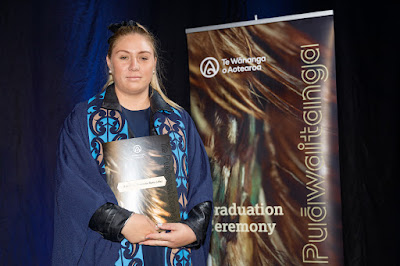 Photo from the TWoA Tainui 2019 Graduations (Ceremony 2),  held at Hamilton Boys' High School, Hamilton, New Zealand. Taken: Wednesday 17 April 2019. Photo: Mike Walen / KeyImagery Photography. Copyright: © Te Wānanga o Aotearoa.