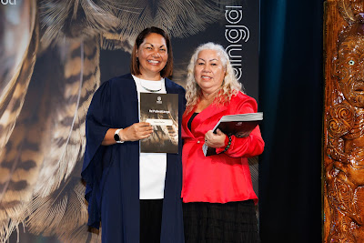 Photo from the TWoA Tainui 2025 Graduations (Ceremony 2 @ 2pm) held at Claudelands Event Centre in Hamilton, Waikato, New Zealand on Tuesday, 29 April, 2025. Photography by Mike Walen / KeyImagery Photography. Copyright: © 2025 Te Wānanga o Aotearoa.