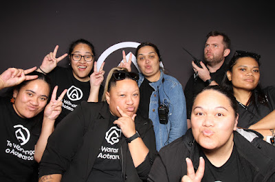 Photo from the TWoA Tāmaki Makaurau 2023 Graduations (Ceremony 4 @ 10am), held at the Due Drop Events Centre, Manukau, Auckland, New Zealand on Thursday, 8 June, 2023. Photo: InstaBooth by KeyImagery Photography. Copyright: © Te Wānanga o Aotearoa.