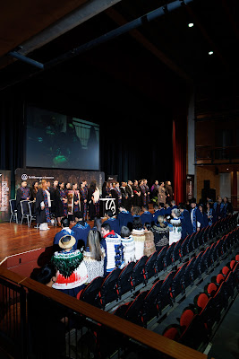 Photo from the TWoA Tāmaki Makaurau 2023 Graduations (Ceremony 4 @ 10am), held at the Due Drop Events Centre, Manukau, Auckland, New Zealand on Thursday, 8 June, 2023. Photo: Mike Walen / KeyImagery Photography. Copyright: © Te Wānanga o Aotearoa.