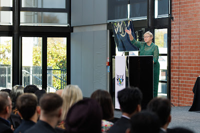 Photo from the HCC NZ Citizenship Ceremony 1 (Morning) held at The Atrium, Wintec/Te Pukenga, Hamilton, Waikato, New Zealand at 10:00am on Monday, 15 April, 2024. Photo: Mike Walen / KeyImagery Photography. Copyright: © Hamilton City Council.