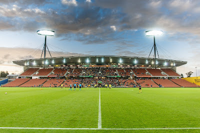 Photo from Wellington Phoenix vs Central Coast Mariners football match, held at FMG Stadium Waikato, Hamilton, New Zealand. Taken: Wednesday, 10 December 2016. Photo: Mike Walen / KeyImagery Photography. Copyright: © H3 Group.