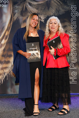 Photo from the TWoA Tainui 2025 Graduations (Ceremony 2 @ 2pm) held at Claudelands Event Centre in Hamilton, Waikato, New Zealand on Tuesday, 29 April, 2025. Photography by Mike Walen / KeyImagery Photography. Copyright: © 2025 Te Wānanga o Aotearoa.