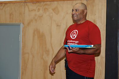 Photo from the TWoA Te Tai Tokerau (Kaitaia) 2025 Graduation held at Te Kura Kaupapa Maori o Pukemiro in Kaitaia, Northland, New Zealand on Monday, 14 April, 2025. Photo by Mike Walen / KeyImagery Photography. Copyright: © 2025 Te Wānanga o Aotearoa.
