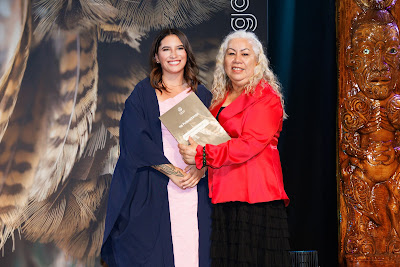Photo from the TWoA Tainui 2025 Graduations (Ceremony 2 @ 2pm) held at Claudelands Event Centre in Hamilton, Waikato, New Zealand on Tuesday, 29 April, 2025. Photography by Mike Walen / KeyImagery Photography. Copyright: © 2025 Te Wānanga o Aotearoa.