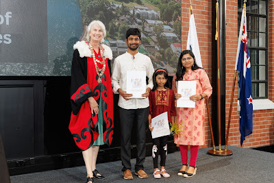 Photo from the HCC NZ Citizenship Ceremony 1 (Morning) held at The Atrium, Wintec/Te Pukenga, Hamilton, Waikato, New Zealand at 10:00am on Monday, 11 March, 2024. Photo: Mike Walen / KeyImagery Photography. Copyright: © Hamilton City Council.