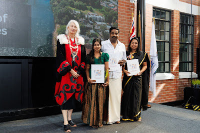 Photo from the HCC NZ Citizenship Ceremony (Morning) held in The Atrium, Wintec/Te Pukenga, Hamilton, Waikato, New Zealand at 10:00am on Monday, 12 February, 2024. Photo: Mike Walen / KeyImagery Photography. Copyright: © Hamilton City Council.