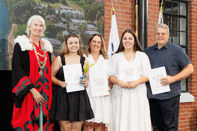 Photo from the HCC NZ Citizenship Ceremony 1 (Morning) held at The Atrium, Wintec/Te Pukenga, Hamilton, Waikato, New Zealand at 10:00am on Monday, 11 March, 2024. Photo: Mike Walen / KeyImagery Photography. Copyright: © Hamilton City Council.