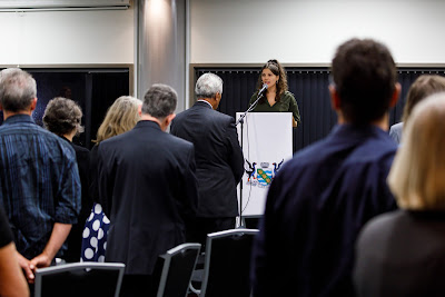 Photo from the 2021 Civic Awards held at Waikato Stadium, Hamilton, New Zealand. Taken: Thursday 8 April 2021.  Photo: Mike Walen / KeyImagery Photography. Copyright: © Hamilton City Council.