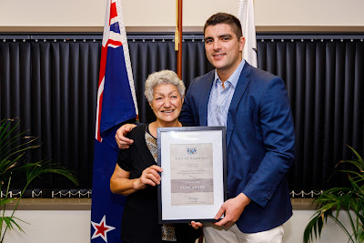 Photo from the 2021 Civic Awards held at Waikato Stadium, Hamilton, New Zealand. Taken: Thursday 8 April 2021.  Photo: Mike Walen / KeyImagery Photography. Copyright: © Hamilton City Council.