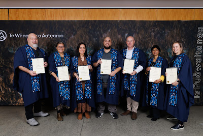 Photo from the TWoA Tāmaki Makaurau 2023 Graduations (Ceremony 5 @ 3pm), held at the Due Drop Events Centre, Manukau, Auckland, New Zealand on Thursday, 8 June, 2023. Photo: Mike Walen / KeyImagery Photography. Copyright: © Te Wānanga o Aotearoa.