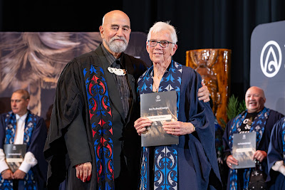 Photo from the TWoA Whirikoka 2024 Graduation (Gisborne), held at the War Memorial Theatre, Gisborne, East Coast, New Zealand on Wednesday, 16 April, 2025. Photo by Alick Saunders for KeyImagery Photography. Copyright: © 2025 Te Wānanga o Aotearoa.