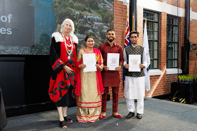 Photo from the HCC NZ Citizenship Ceremony (Morning) held in The Atrium, Wintec/Te Pukenga, Hamilton, Waikato, New Zealand at 10:00am on Monday, 12 February, 2024. Photo: Mike Walen / KeyImagery Photography. Copyright: © Hamilton City Council.