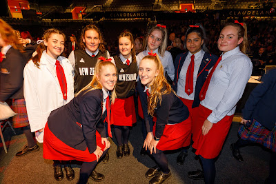 Photo from Waikato Diocesan House Singing 2021, held at Claudelands Event Centre, Hamilton, New Zealand, on Friday 2 July 2021.  Photo: Mike Walen / KeyImagery Photography. Copyright: © Waikato Diocesan School for Girls.