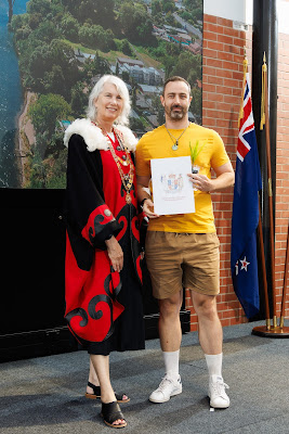 Photo from the HCC NZ Citizenship Ceremony (Morning) held in The Atrium, Wintec/Te Pukenga, Hamilton, Waikato, New Zealand at 10:00am on Monday, 12 February, 2024. Photo: Mike Walen / KeyImagery Photography. Copyright: © Hamilton City Council.