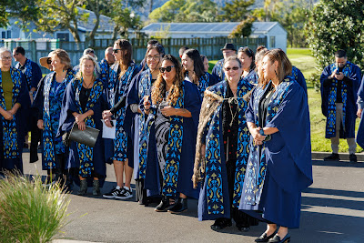Photo from the TWoA Waiariki 2023 Graduations (Whakatāne), held at the Baptist Church, WHakatāne, Bay of Plenty, New Zealand on Wednesday, 17 May, 2023. Photo: Mike Walen / KeyImagery Photography. Copyright: © Te Wānanga o Aotearoa.