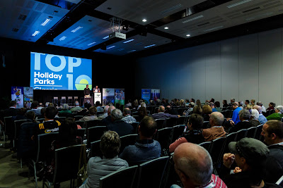 Photo from the 2018 Holiday Parks Association of New Zealand Conference at Claudelands Event Centre, Hamilton, New Zealand. Taken: Thursday, 26 July 2018. Photography: Mike Walen / KeyImagery Photography. Copyright: © Holiday Parks Association of New Zealand.