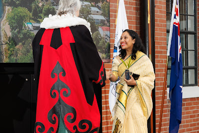 Photo from the HCC NZ Citizenship Ceremony 2 (Afternoon) held at The Atrium, Wintec/Te Pukenga, Hamilton, Waikato, New Zealand at 3:30pm on Monday, 11 March, 2024. Photo: Mike Walen / KeyImagery Photography. Copyright: © Hamilton City Council.