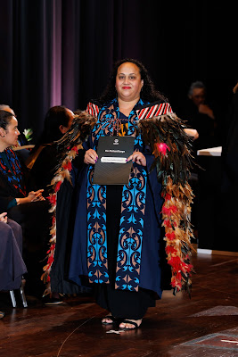 Photo from the TWoA Tāmaki Makaurau 2023 Graduations (Ceremony 1 @ 10am), held at the Due Drop Events Centre, Manukau, Auckland, New Zealand on Wednesday, 7 June, 2023. Photo: Mike Walen / KeyImagery Photography. Copyright: © Te Wānanga o Aotearoa.