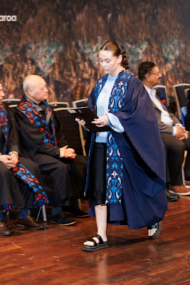 Photo from the TWoA Tāmaki Makaurau 2023 Graduations (Ceremony 3 @ 8pm), held at the Due Drop Events Centre, Manukau, Auckland, New Zealand on Wednesday, 7 June, 2023. Photo: Mike Walen / KeyImagery Photography. Copyright: © Te Wānanga o Aotearoa.