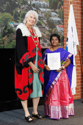Photo from the HCC NZ Citizenship Ceremony 2 (Afternoon) held at The Atrium, Wintec/Te Pukenga, Hamilton, Waikato, New Zealand at 3:30pm on Monday, 11 March, 2024. Photo: Mike Walen / KeyImagery Photography. Copyright: © Hamilton City Council.
