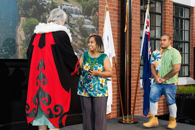 Photo from the HCC NZ Citizenship Ceremony 2 (Afternoon) held at The Atrium, Wintec/Te Pukenga, Hamilton, Waikato, New Zealand at 3:30pm on Monday, 11 March, 2024. Photo: Mike Walen / KeyImagery Photography. Copyright: © Hamilton City Council.