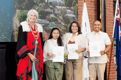 Photo from the HCC NZ Citizenship Ceremony 2 (Afternoon) held at The Atrium, Wintec/Te Pukenga, Hamilton, Waikato, New Zealand at 3:30pm on Monday, 11 March, 2024. Photo: Mike Walen / KeyImagery Photography. Copyright: © Hamilton City Council.