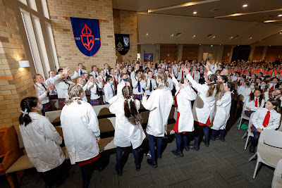 Photo from Waikato Diocesan House Singing 2022, held at Waikato Diocesan, Hamilton, New Zealand on Friday, 2 July, 2022. Photo: Mike Walen / KeyImagery Photography. Copyright: © Waikato Diocesan School for Girls.