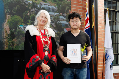 Photo from the HCC NZ Citizenship Ceremony (Morning) held in The Atrium, Wintec/Te Pukenga, Hamilton, Waikato, New Zealand at 10:00am on Monday, 12 February, 2024. Photo: Mike Walen / KeyImagery Photography. Copyright: © Hamilton City Council.