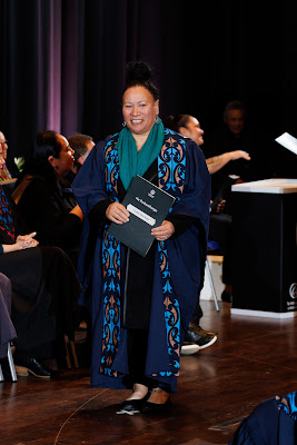 Photo from the TWoA Tāmaki Makaurau 2023 Graduations (Ceremony 1 @ 10am), held at the Due Drop Events Centre, Manukau, Auckland, New Zealand on Wednesday, 7 June, 2023. Photo: Mike Walen / KeyImagery Photography. Copyright: © Te Wānanga o Aotearoa.