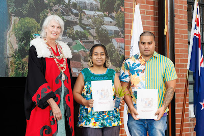 Photo from the HCC NZ Citizenship Ceremony 2 (Afternoon) held at The Atrium, Wintec/Te Pukenga, Hamilton, Waikato, New Zealand at 3:30pm on Monday, 11 March, 2024. Photo: Mike Walen / KeyImagery Photography. Copyright: © Hamilton City Council.